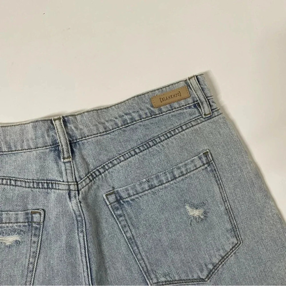 Blank NYC Barrow Vintage High Rise Cutoff Denim Jean Short After Shock Size 30 - Picture 8 of 9